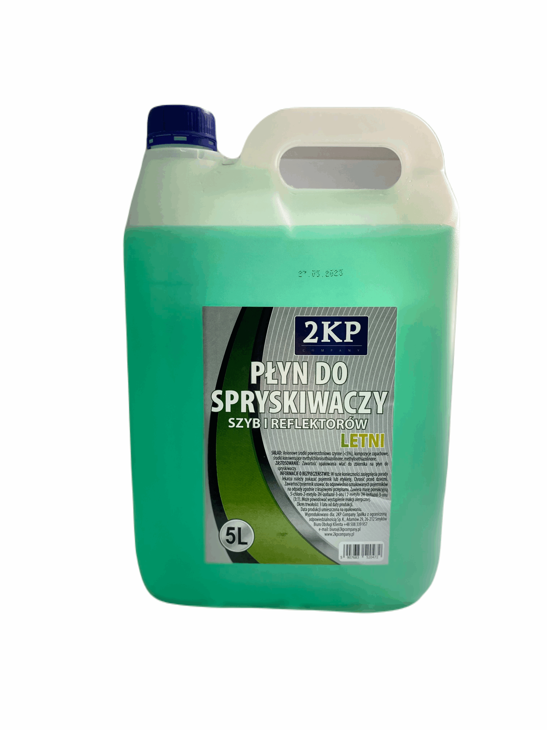 płyn do spryskiwaczy lato 5l 2kp chemia gospodarcza
